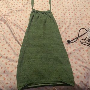 cutest lil backless dress halter